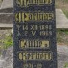 Mathias Michael 1898-1969 Herbert Julie 1901-1989 Grabstein